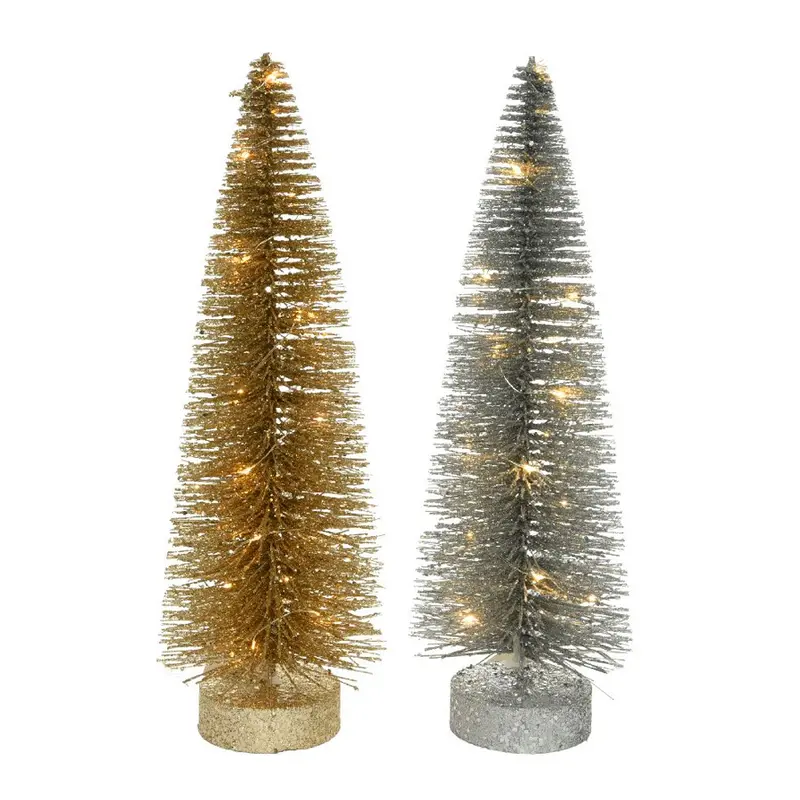 Large Micro LED Glitter Tree