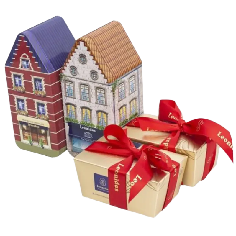 Leonidas House Metal Box Small
