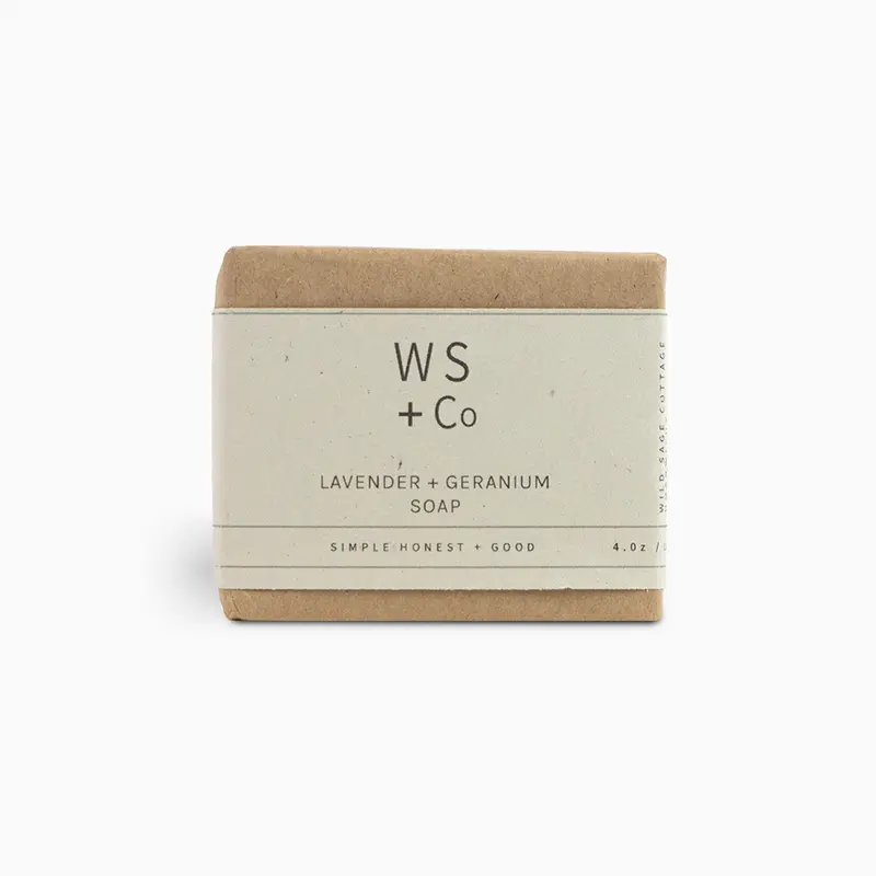 LGSoap100 - Lavender + Geranium Soap