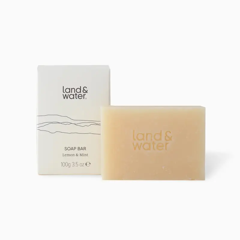 LWSB100 - Mint & Lemon Soap Bar