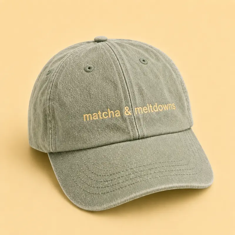 Matcha & Meltdowns Cap