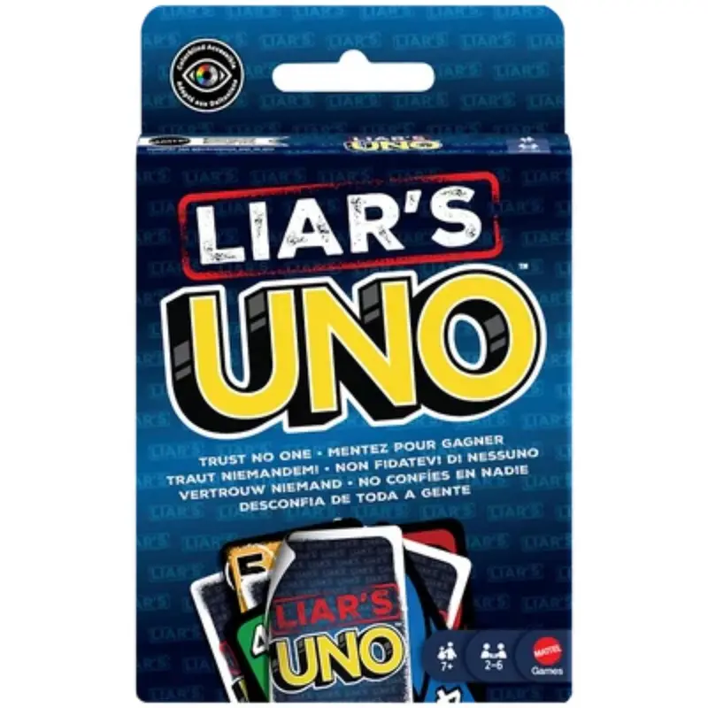 Mattel Games Liar's UNO