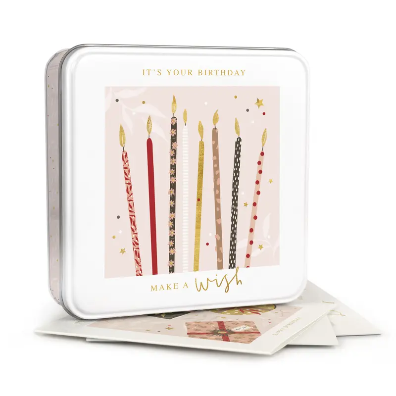 MWT59 - Celebrate Notelet Tin