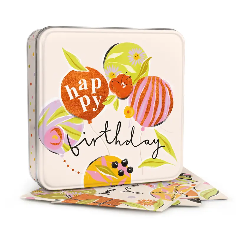 MWT60 - Juicy Notelet Tin