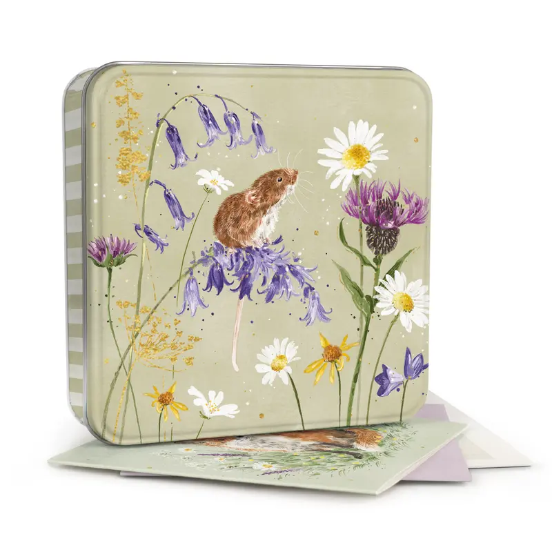 MWT63 - Country Creatures Notelet Tin