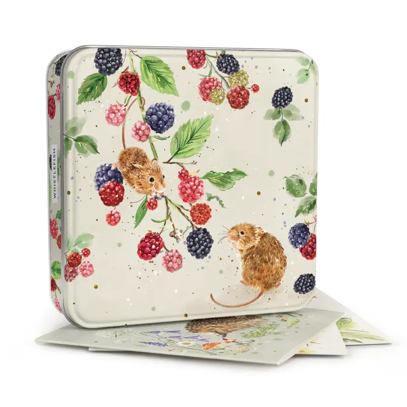 MWT77 - Countryside Charm Notelet Tin