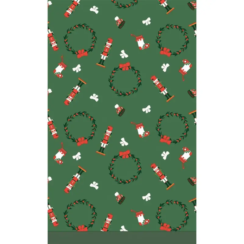 N.J Products 220cm Nutcracker Time Tablecloth