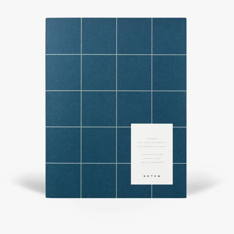 Notem UMA Notebook Large - Dark Blue