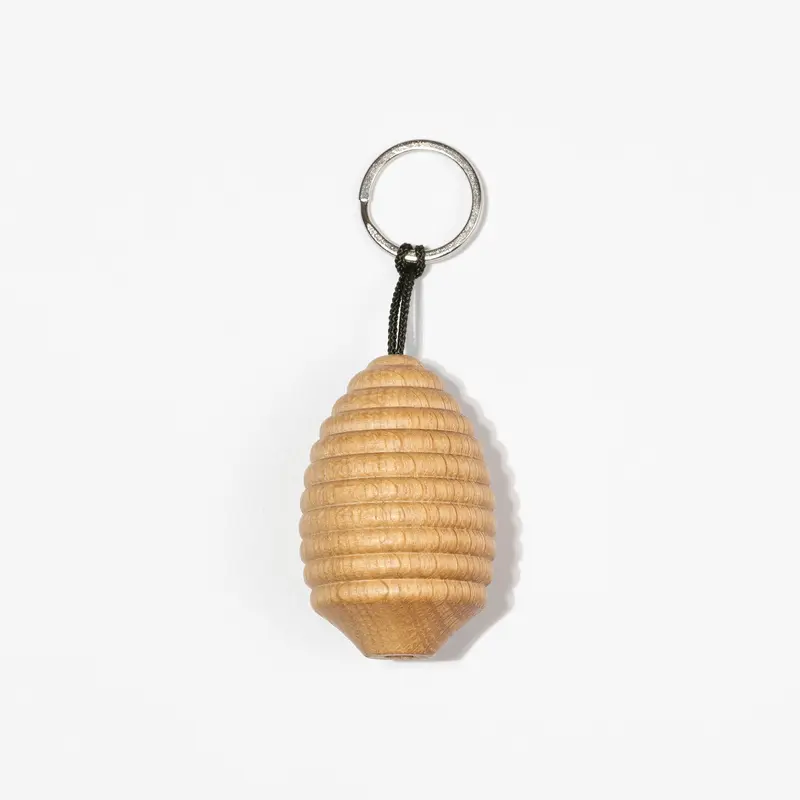 Oak Beehive Keyring