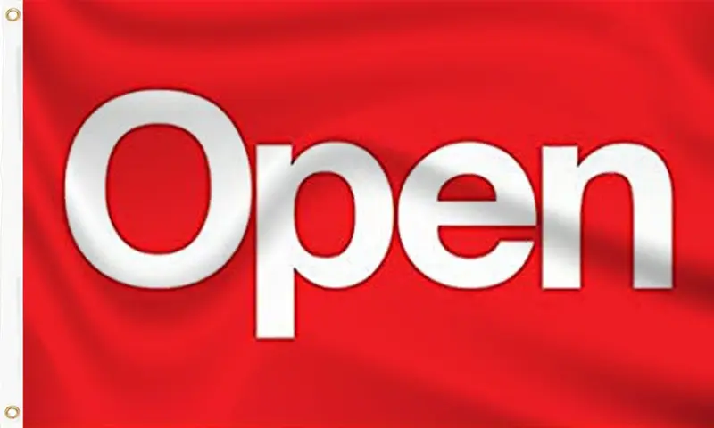 Open Flag