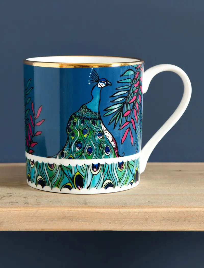 Peacock Mug
