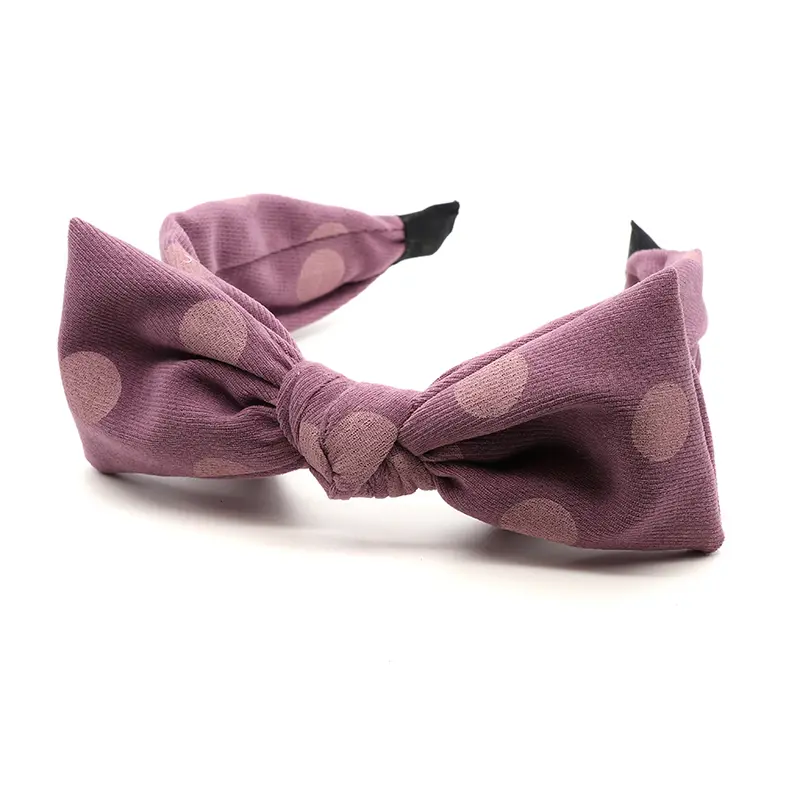 Pink mix large bow headband