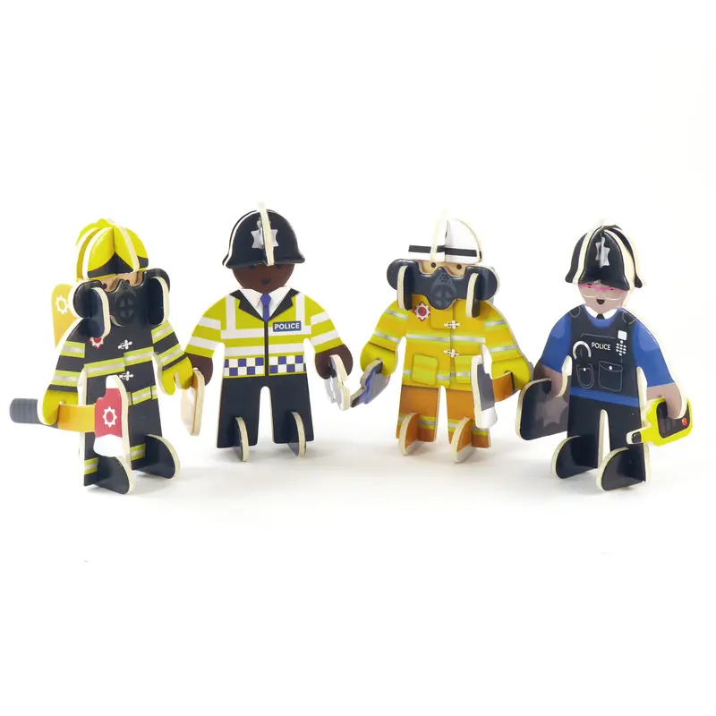 Playpress Rescue Team Character Set