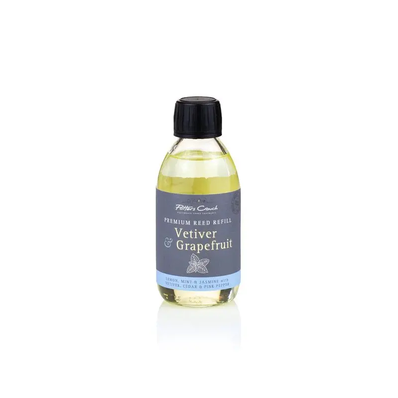 Potters Crouch 200ml Vetiver & Grapefruit Reed Diffuser Refill