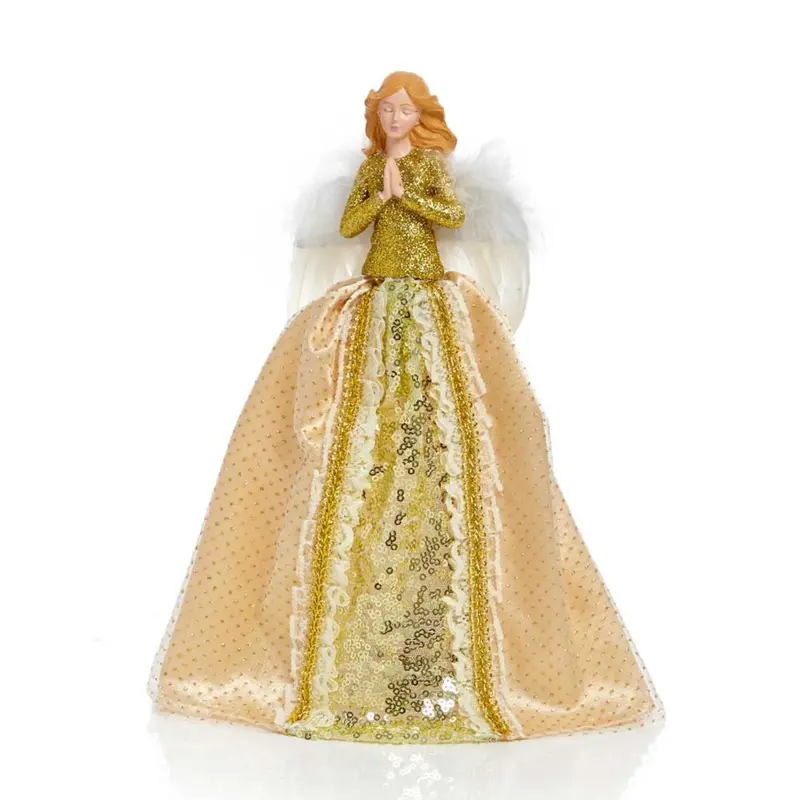 Premier 28cm Gold Tree Top Angel