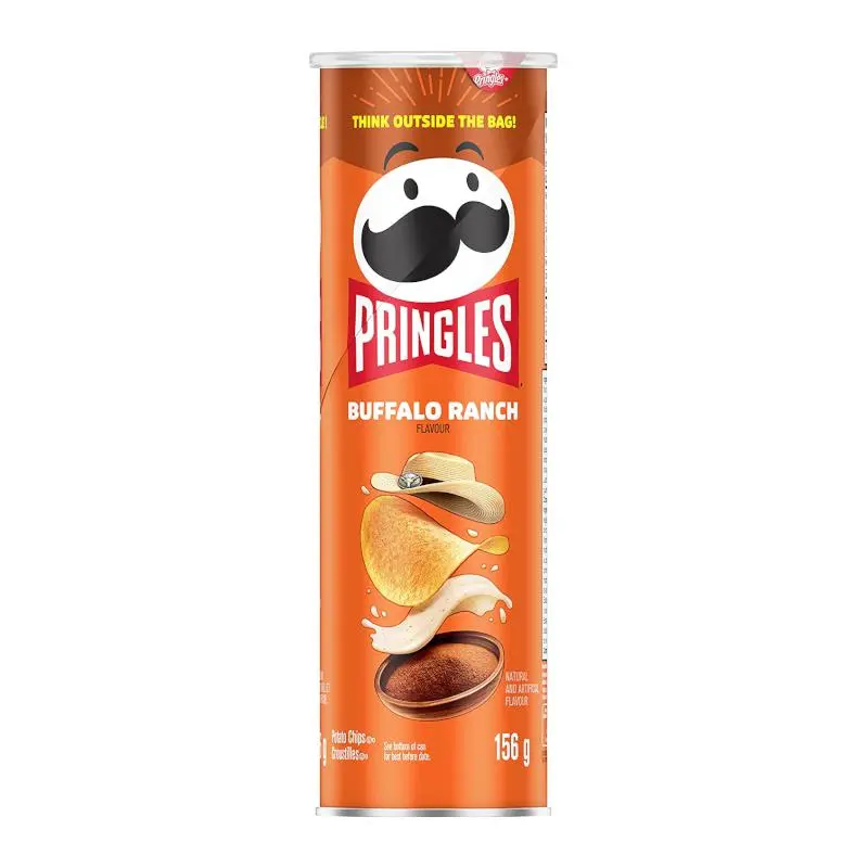 Pringles Buffalo Ranch – 156g (Canada)