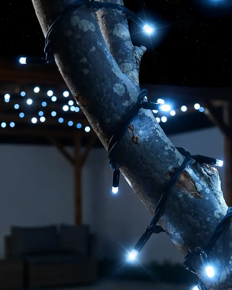 Pro Series Connectable Twinkle String Lights, White
