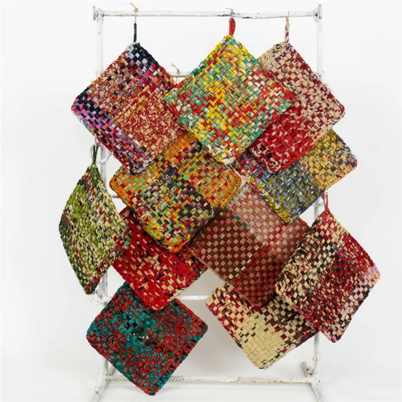 Recycled Fabric Pot Holder