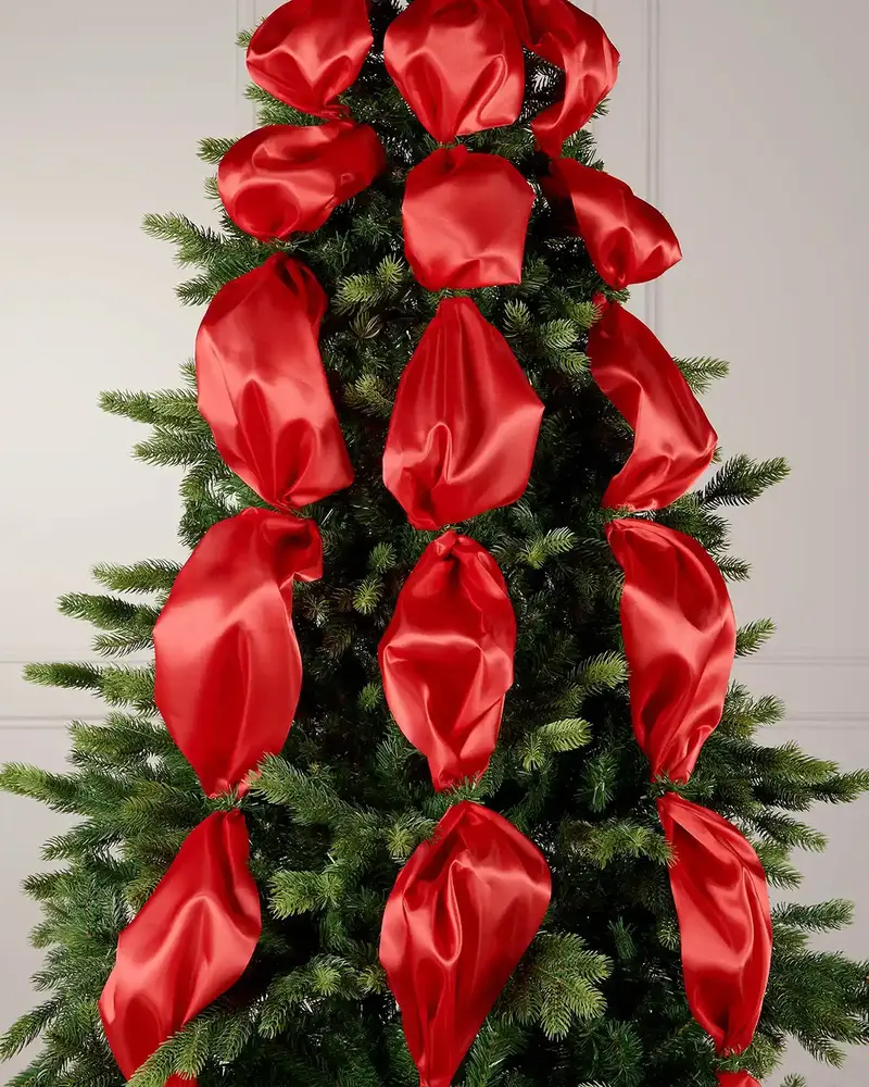 Red Satin Ribbon, 20 m