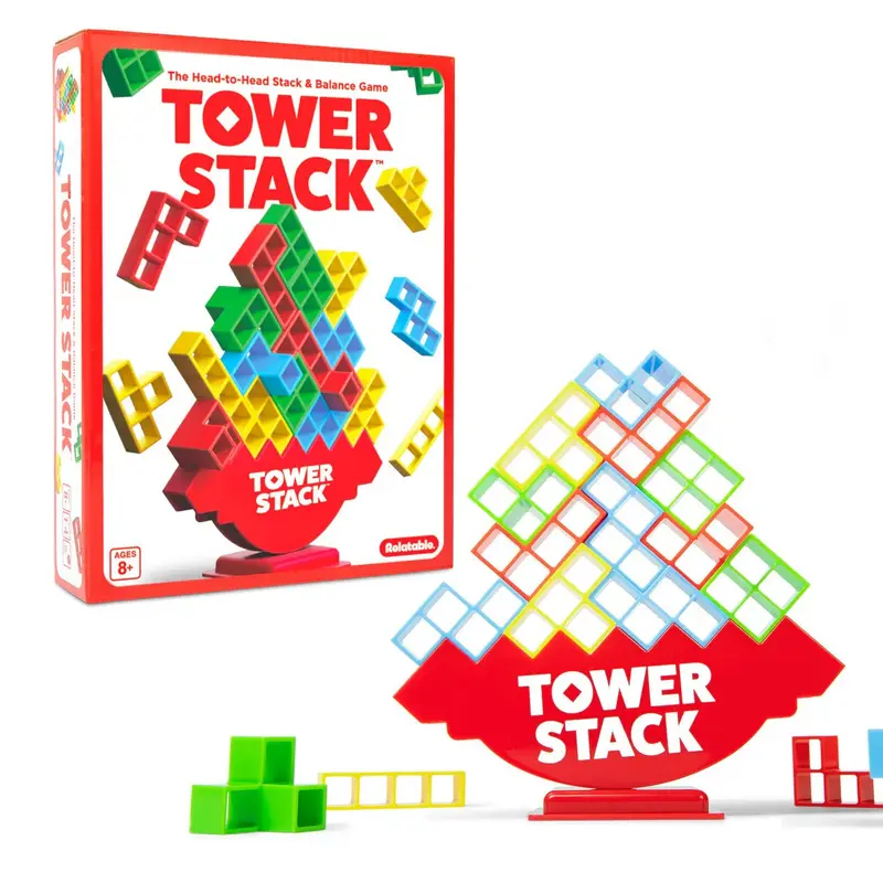 Relatable Tower Stack Balancing Game