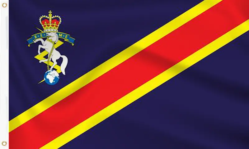 Royal Electrical & Mechanical Engineers (REME) Flag
