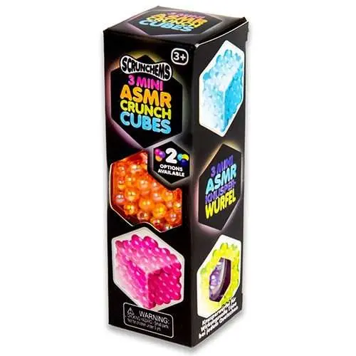 Scrunchems ASMR Crunch Mini Cubes 3 Pack