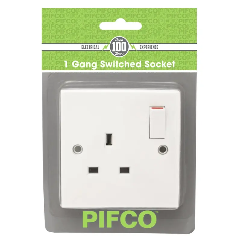 Single Switched Socket by Pifco