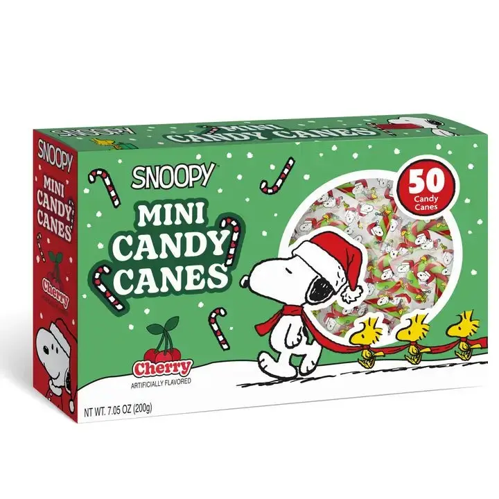 Snoopy Mini Candy Canes 200g