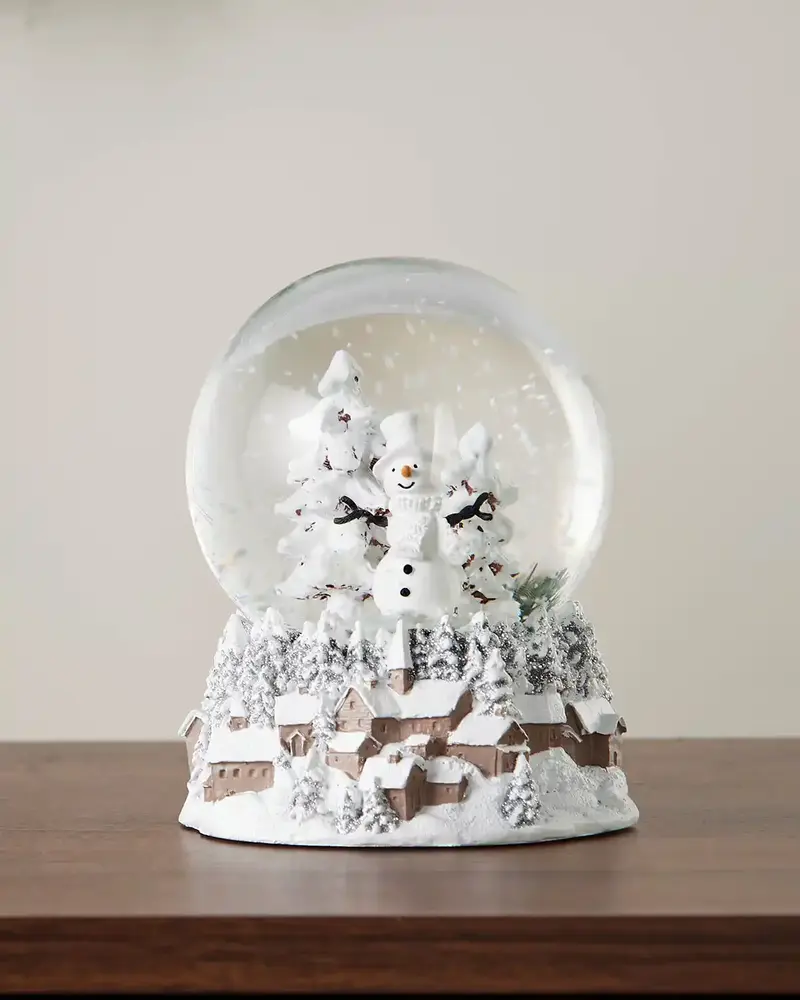 Snowman Snow Globe, 14 cm