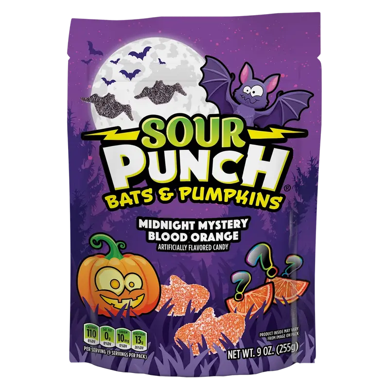 Sour Punch Bats & Pumpkins 255g