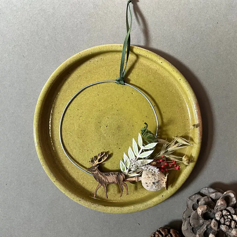 Stag  Wreath