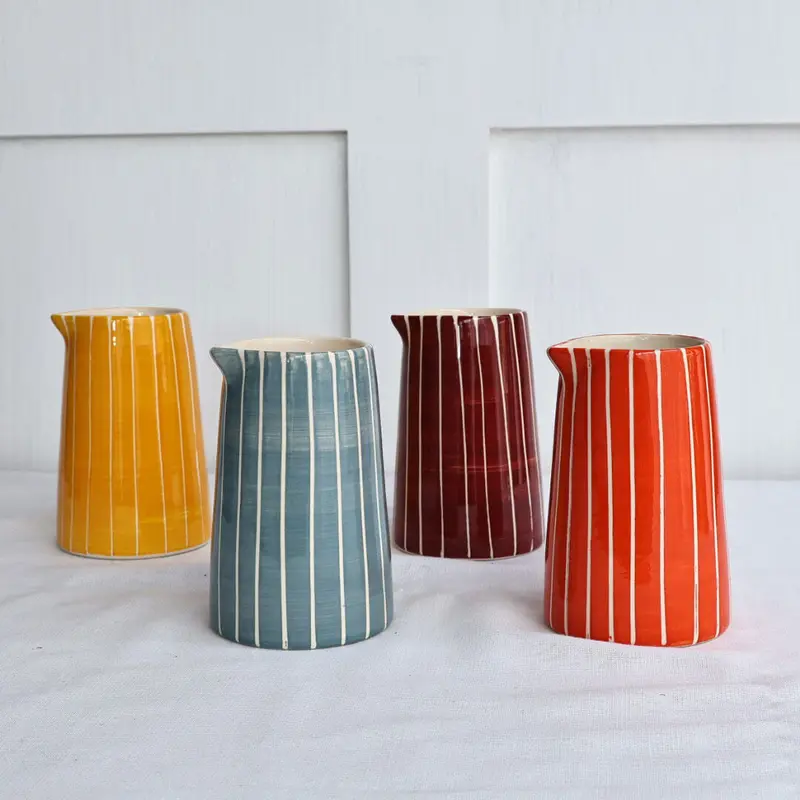 Striped 'Creamer' Jug