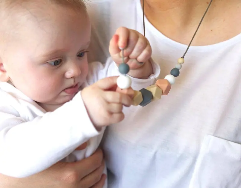 Teething Necklace - Spring