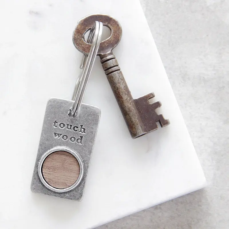 'Touch Wood' keyring
