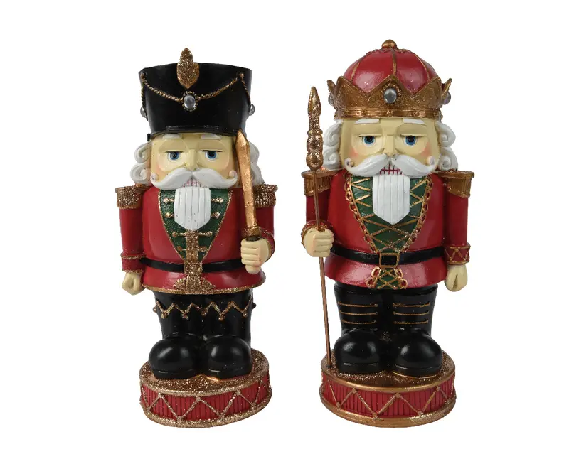 Traditional Stubby Nutcracker - 26cm