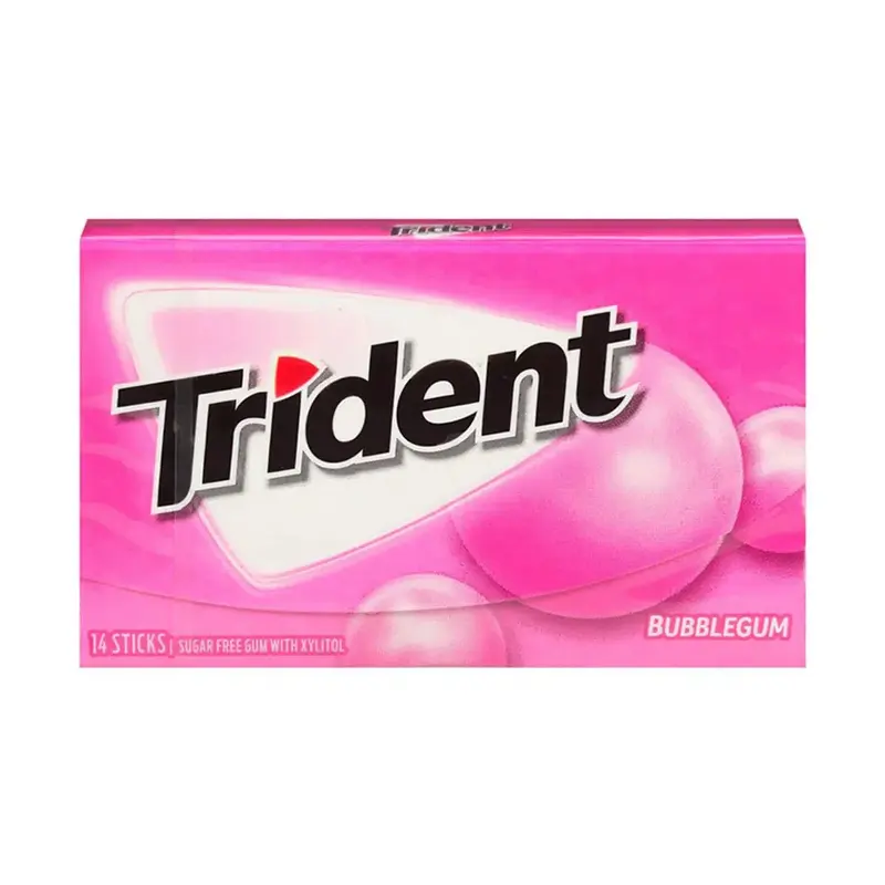 Trident Bubblegum Gum 31g