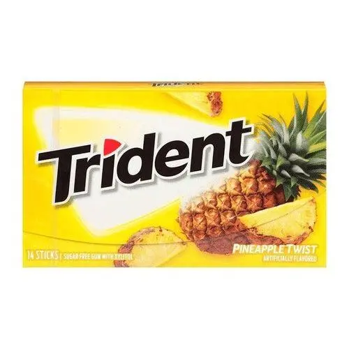 Trident Pineapple Twist Gum 31g