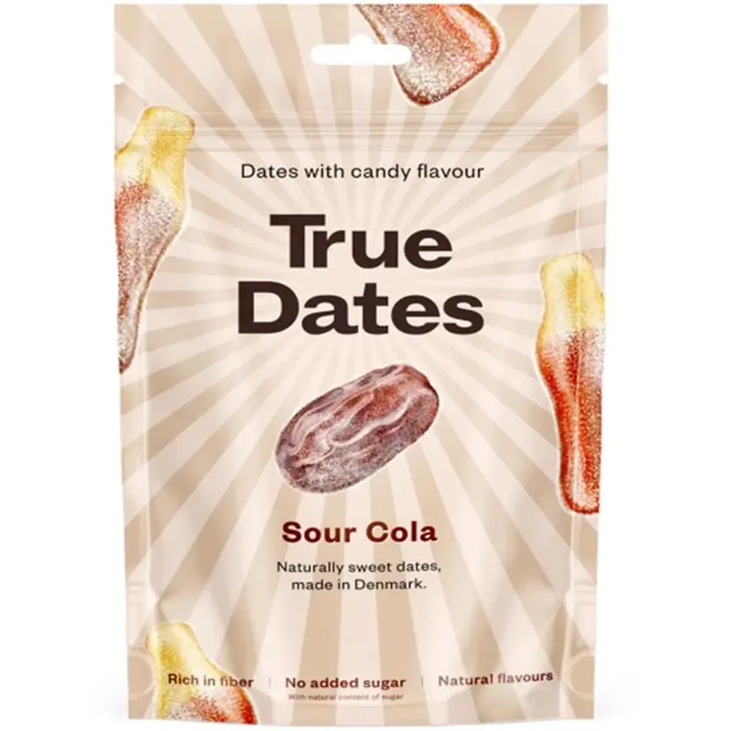True Dates Sour Cola 100g (Denmark)