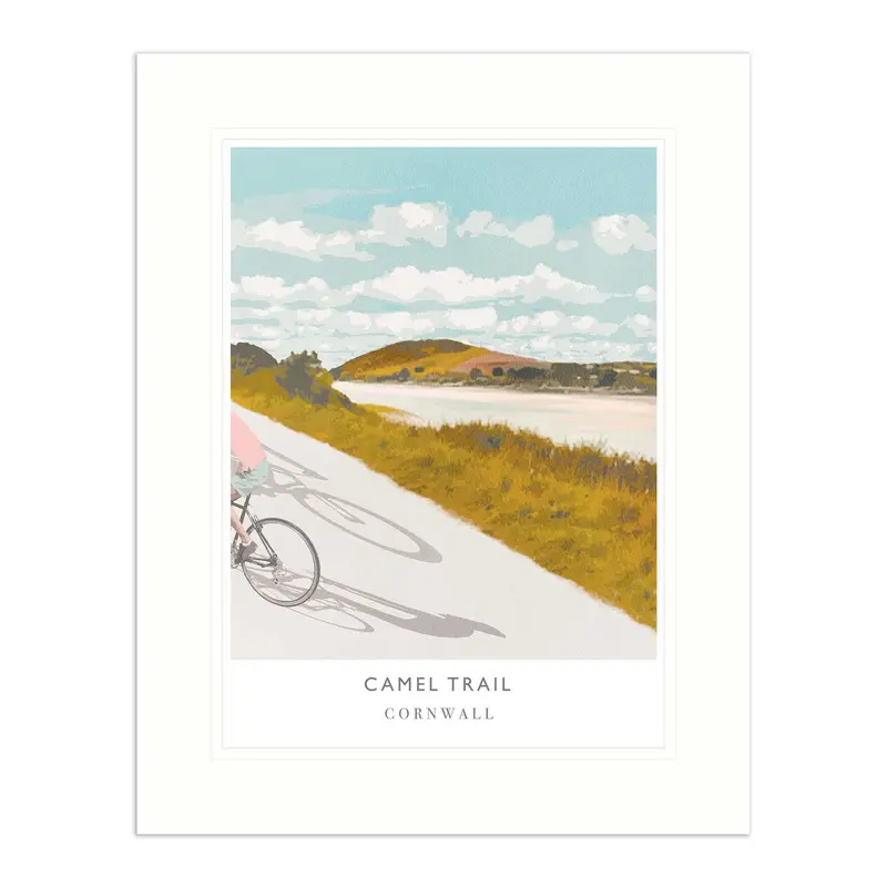 WF82M - Camel Trail Mounted Print