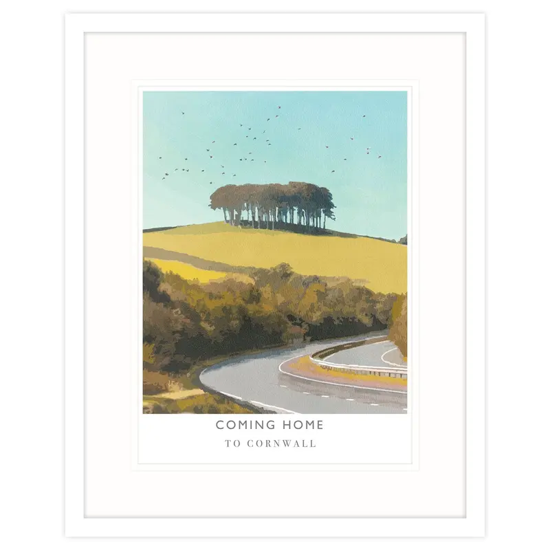 WF85F - Coming Home Framed Print