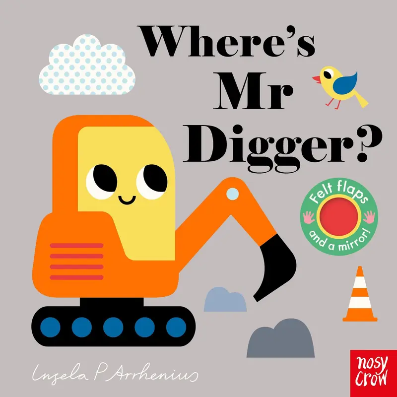 Where's Mr Digger? (Boardbook)