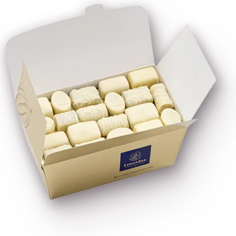 White Chocolates Ballotin Box - 60 Chocolates