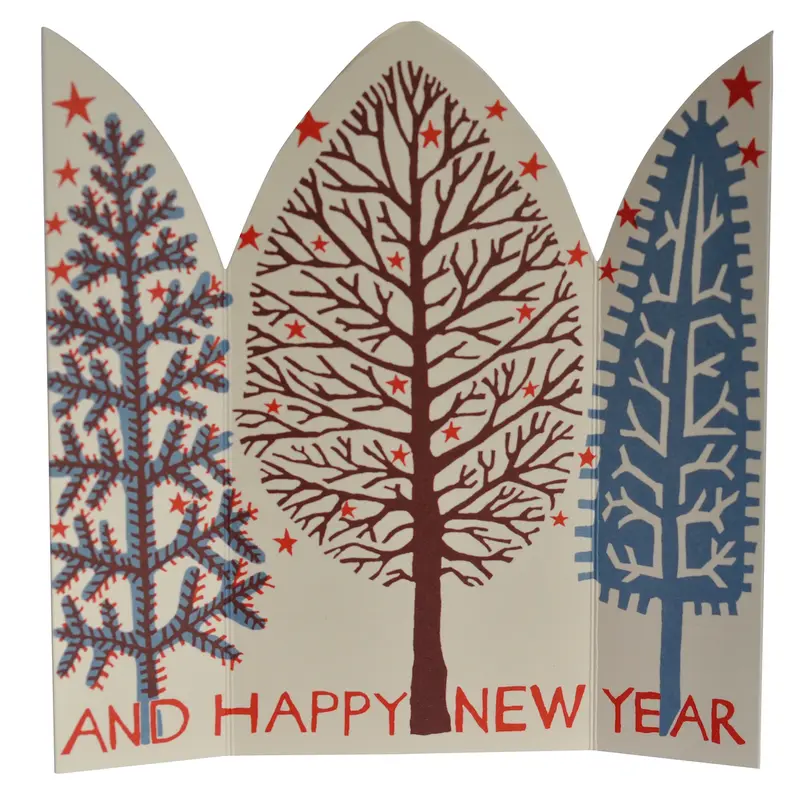 'Winter Trees' Extra Special Triptych Card
