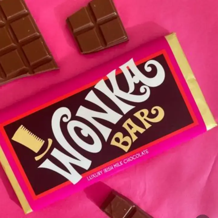Wonka Chocolate Bar 50g