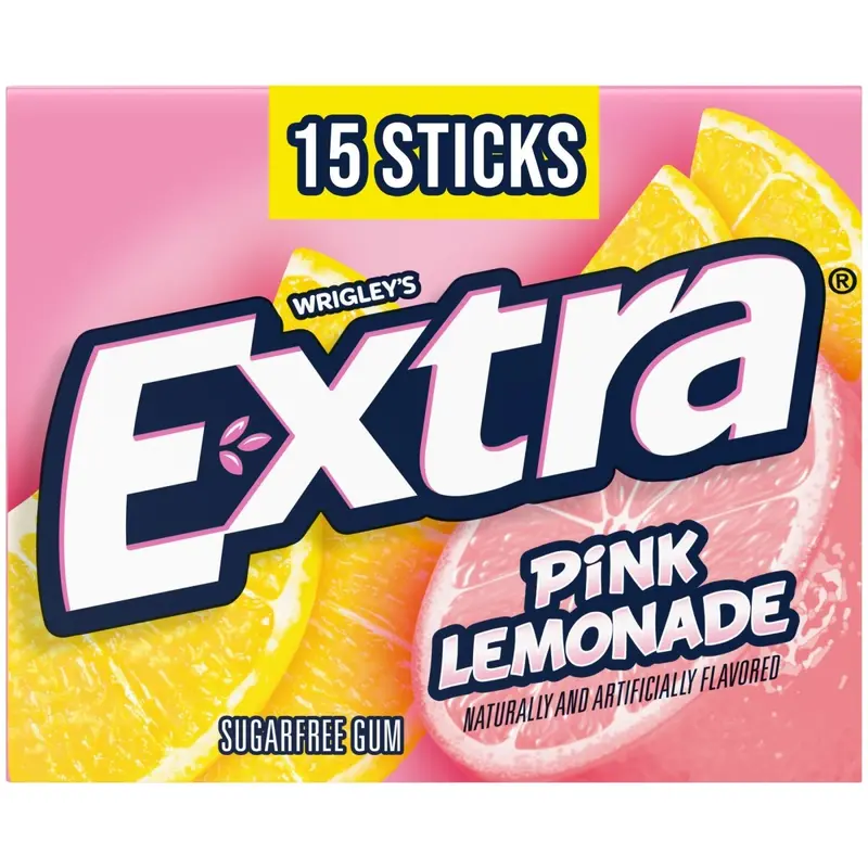 Wrigley's Pink Lemonade Gum  15pc