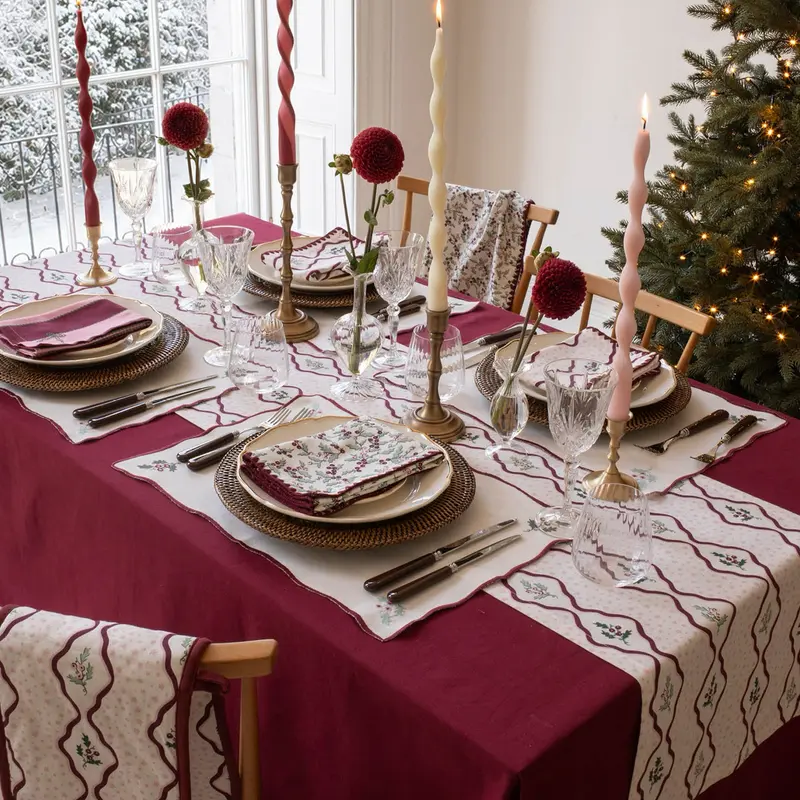 XTRBRI - Berry Ribbons Table Runner